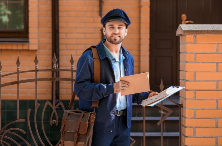 Rüyada postacı görmek, postacıdan mektup almak, rüyada postacının kapıyı çalması, postacıyla konuşmak vb. rüya tabirleri.